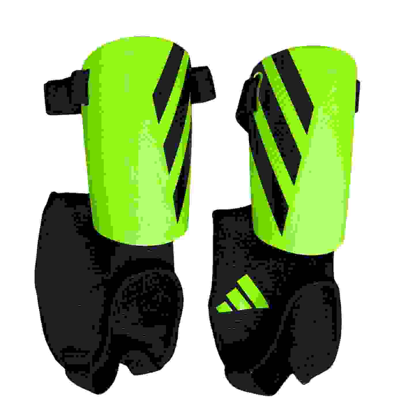 adidas Youth Tiro Match Lucid Lemon/Core Black Soccer Shin Guards